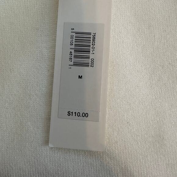 Banana Republic White open back Bodysuit $110 NWT Medium - Picture 4 of 4